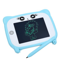 Дитячий розвиваючий LCD планшет для малювання KS666-1(Blue) 4,4 дюйми, на батарейці