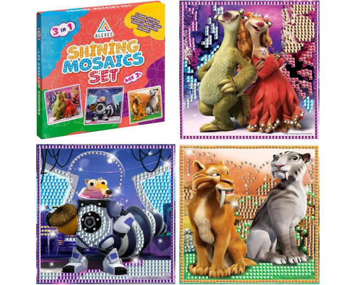 Детская мозаика "Ледниковый период" 3 в 1 KP-002