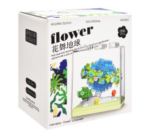 Дитячий Конструктор Flower Language 7347 у колбі, 395 деталей