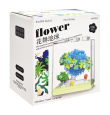 Дитячий Конструктор Flower Language 7347 у колбі, 395 деталей