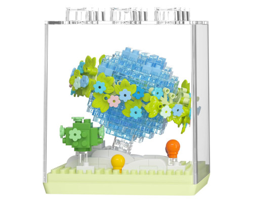 Дитячий Конструктор Flower Language 7347 у колбі, 395 деталей
