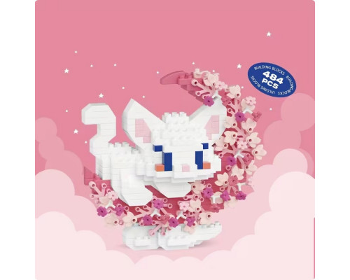 Дитячий конструктор Білий кіт 8980 серії "Cute Moon", 484 деталі