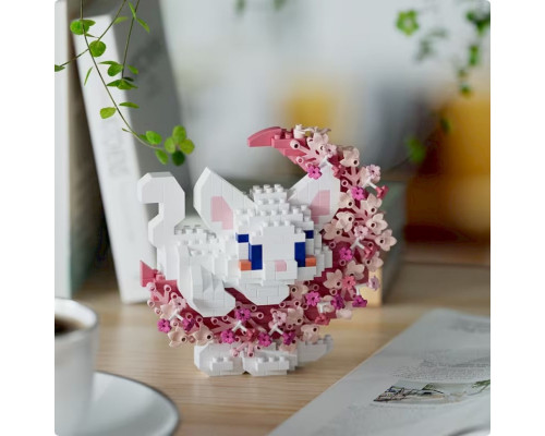 Дитячий конструктор Білий кіт 8980 серії "Cute Moon", 484 деталі