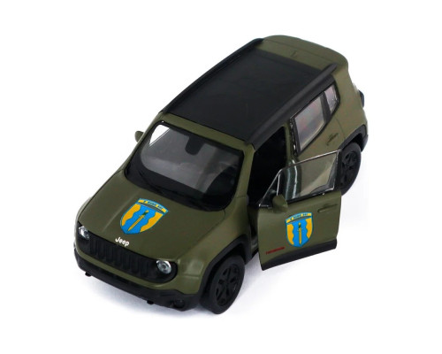 Автомодель серии «Шевроны Героев» JEEP RENEGADE TRAILHAWK - «АЙДАР» TechnoDrive 250351W