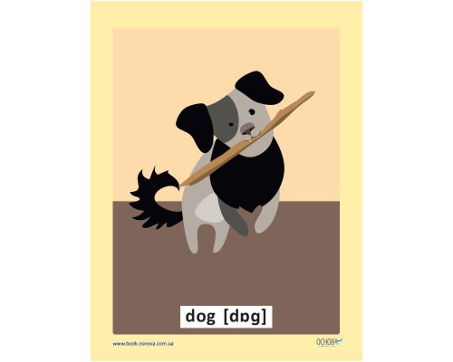 Демонстрационные флэш-карочки Английский язык ЗПП051 двусторонние