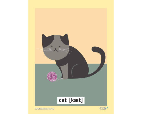 Демонстрационные флэш-карочки Английский язык ЗПП051 двусторонние