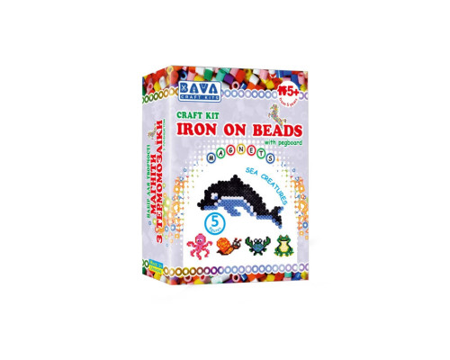 Набір для творчості Магніти з термомозаїки "Морські" УМНЯШКА TM-013