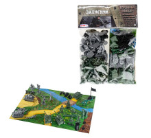 Дитячий набір солдатиків "Захисник" №3 1-044, 54 солдатика