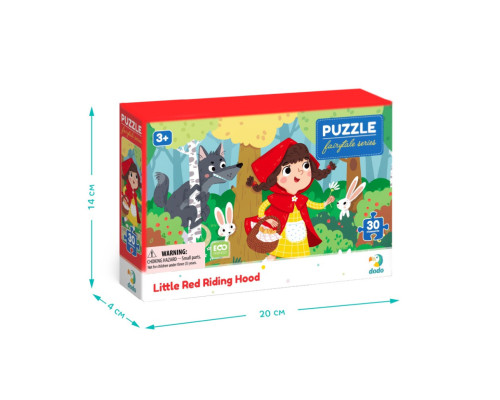Дитячий пазл "Червона Шапочка" 300694, 30 елементів