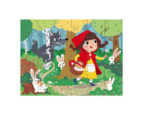 Дитячий пазл "Червона Шапочка" 300694, 30 елементів