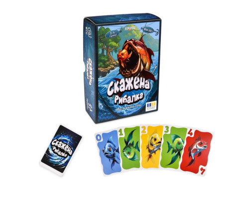 Карткова гра "Скажена рибалка" 30845, 100 карток