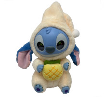 Дитяча м'яка іграшка-брелок "Стіч з ковпаком" STITCH(Biege) 26 см