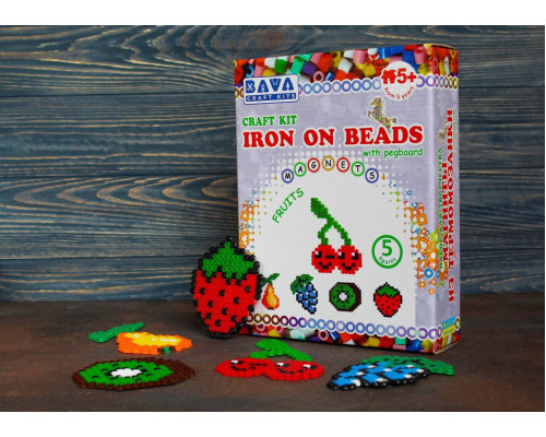 Магніти з термомозаїки "Фрукти" (TM-010) набір для творчості