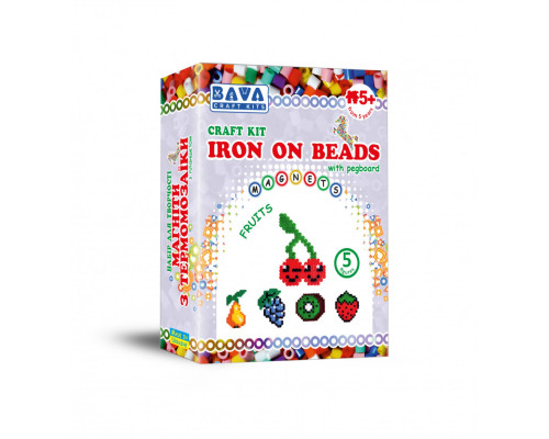 Магніти з термомозаїки "Фрукти" (TM-010) набір для творчості