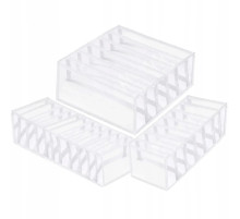 Набір органайзерів для зберігання білизни Springos HA3114 білий