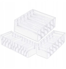 Набор органайзеров для хранения белья Springos HA3114 белый