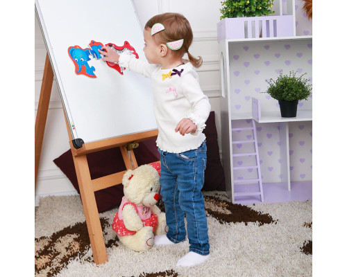 Магнитные беби пазлы "Зебра и слоненок" Vladi toys VT3208-12