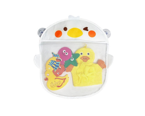 Органайзер для іграшок у ванну "Качка" MGZ-0931 з сіточкою