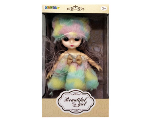 Дитяча іграшкова лялька 1361-7 шарнірна, розмір 15 см