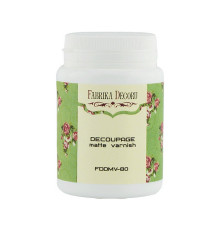 Лак-фініш для декупажу FDDMV-80, 80 мл, матовий