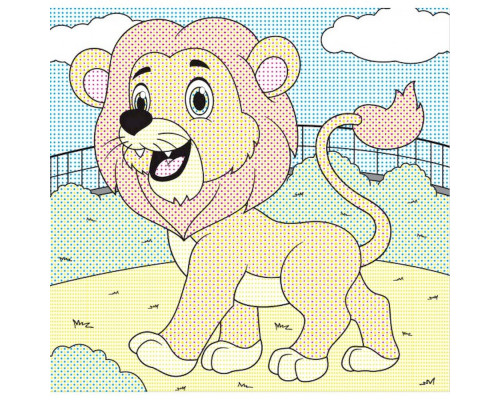 Водні розмальовки Чарівна розмальовка Зоопарк 756510, 4 зображення