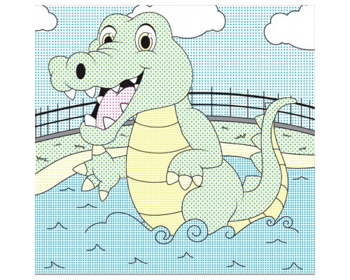 Водні розмальовки Чарівна розмальовка Зоопарк 756510, 4 зображення