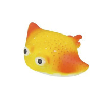 Детская игрушка-антистресс "Скат" MS 3827(Yellow) с мукой, 11 см