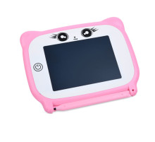 Дитячий розвиваючий LCD планшет для малювання KS666-1(Pink) 4,4 дюйми, на батарейці