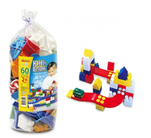 Дитячий конструктор "Юні-блок" -60 70101, 60 великих деталей