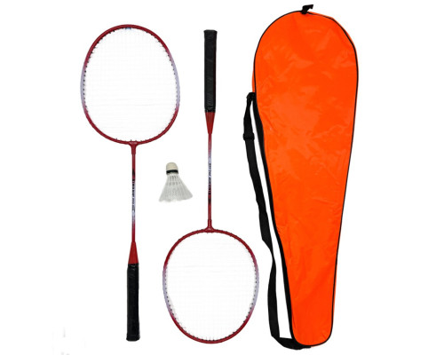 Набір для бадмінтону NE-BD-208OR 2 ракетки, волан, чохол