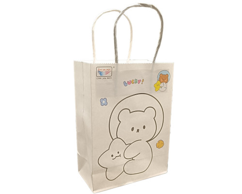 Детская раскраска "Медвежата" 23-201-8 с фломастерами