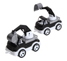 Детский экскаватор "Mini Matik" 002/4BMS(Black) подвижная стрела, 13,5 см
