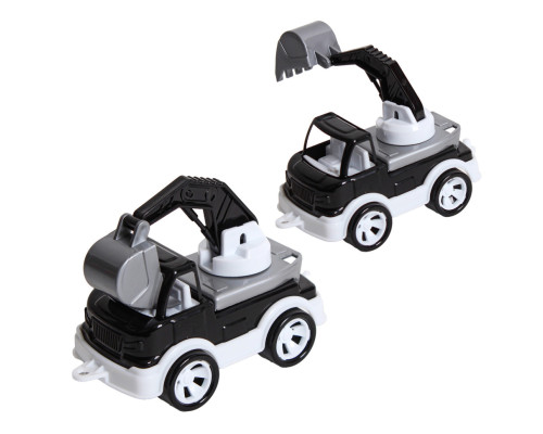 Детский экскаватор "Mini Matik" 002/4BMS(Black) подвижная стрела, 13,5 см