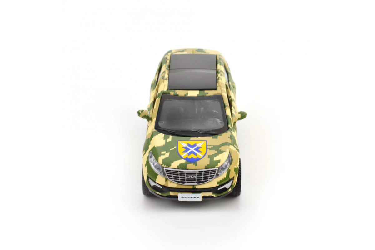 Автомодель серії «Шеврони Героїв» Kia Sportage R «56 ОМПБр» TechnoDrive 250362M