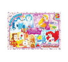 Пазли дитячі "Принцеси Дісней" PD69, 117 елементів