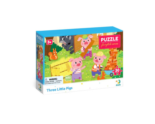 Дитячий пазл "Троє поросят" 300695, 30 елементів