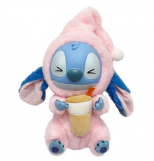 Дитяча м'яка іграшка-брелок "Стіч з ковпаком" STITCH(Pink) 26 см
