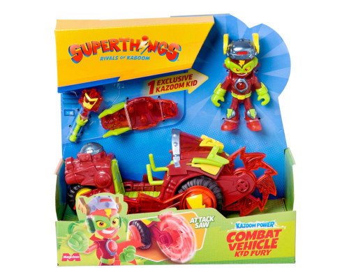 Детский игровой набор "Кид Фьюри" SuperThings PSTSP116IN210 серии "Combat Vehicles"