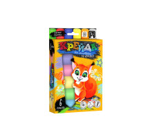 Дитяча крейда для малювання на асфальті велика MEL-01-04, 6 шт