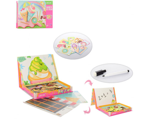 Деревянная игрушка Пазлы MD 2815 магнитные Сладости