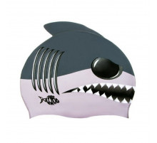 Шапочка для плавання дитяча Shark NE-DL-C12 сіра