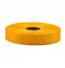 Атласна стрічка для рукоділля АБ-641, 1,2см x 23 м, Помаранчевий