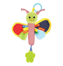 Погремушка-палочка Ферма "Бабочка" МС 010302-01