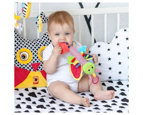 Погремушка-палочка Ферма "Бабочка" МС 010302-01