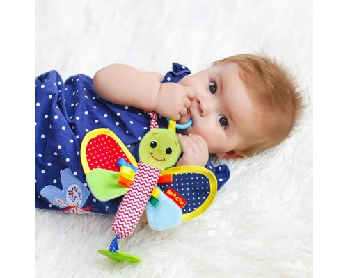 Погремушка-палочка Ферма "Бабочка" МС 010302-01