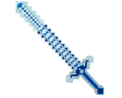 Детская игрушка Меч "Minecraft" MCR-M(Blue) световые и звуковые эффекты