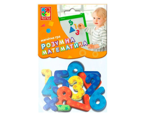 Магнітні цифри і математичні знаки VT5900-01 укр. мовою