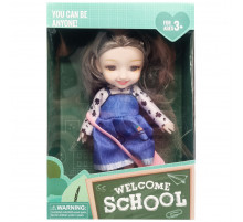 Дитяча лялька "Welcome School" YL605-62 -1 з сумочкою