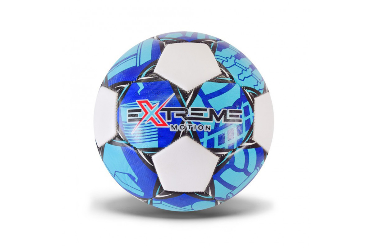 Мяч футбольный "Extreme motion" FB24018 размер № 5 Синий Мяч футбольный "Extreme motion" FB24018 размер № 5 Синий