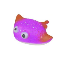 Детская игрушка-антистресс "Скат" MS 3827(Pink) с мукой, 11 см